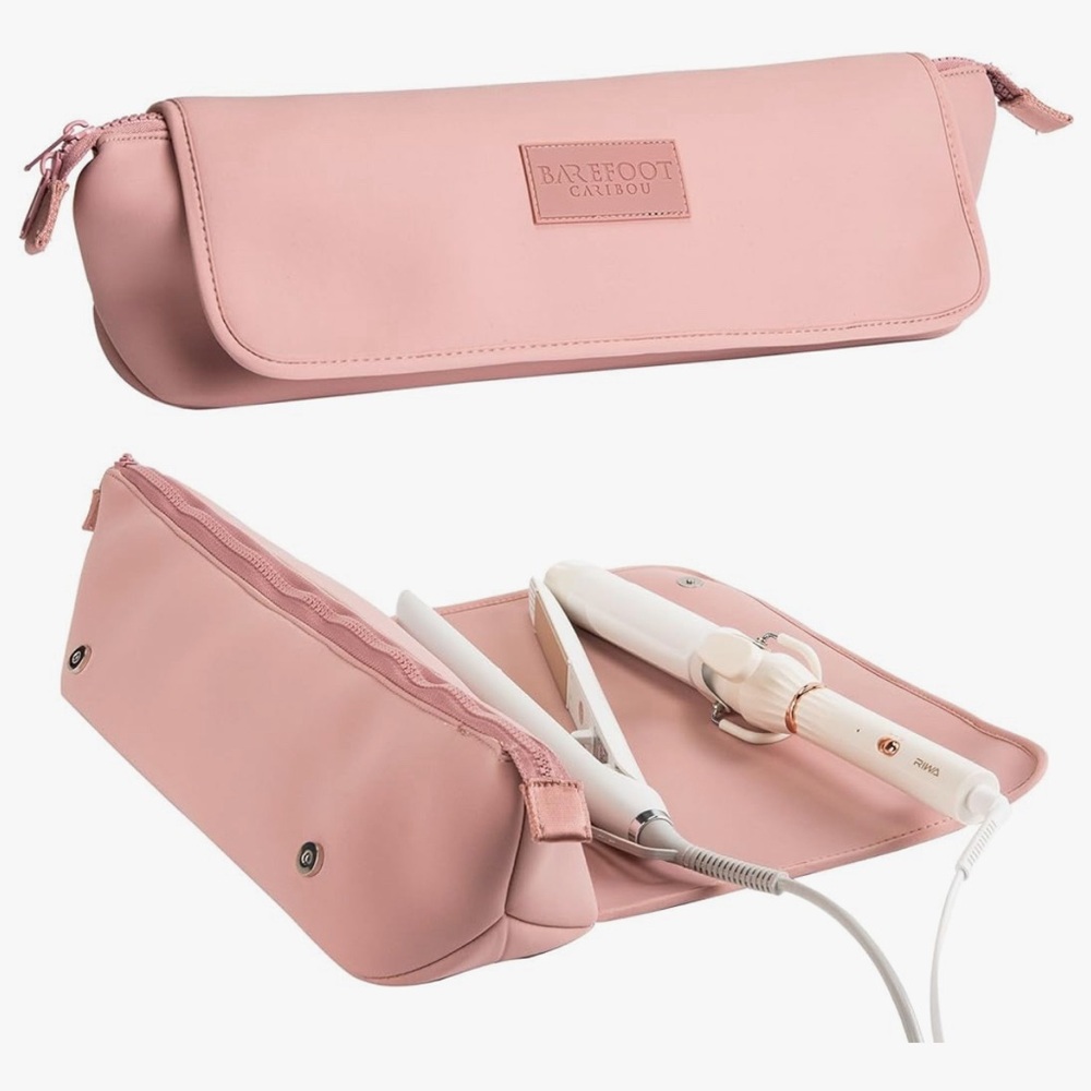 BAREFOOT CARIBOU Hair Tools Travel Bag and Heat Resistant